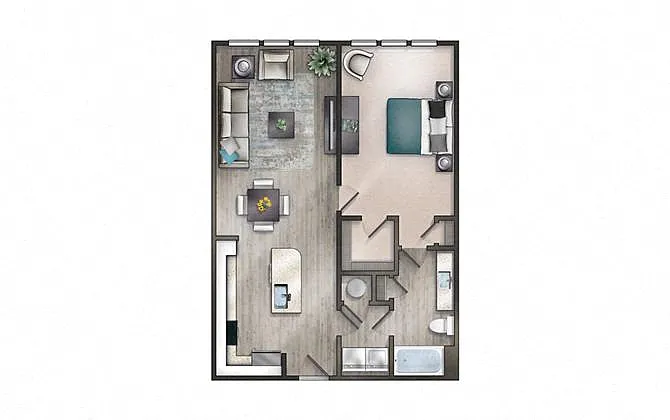 Floor plan Paris