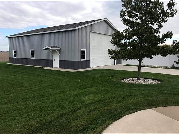 View of the barn from home