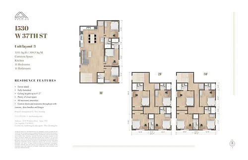 Floor plan Private room at 1530 W 37th St-11B11B