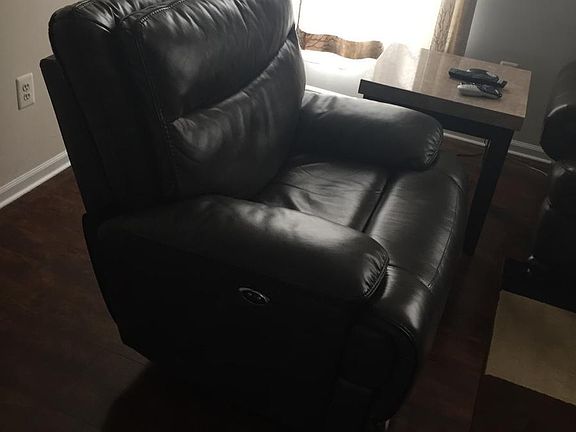 Recliner with USB charging port