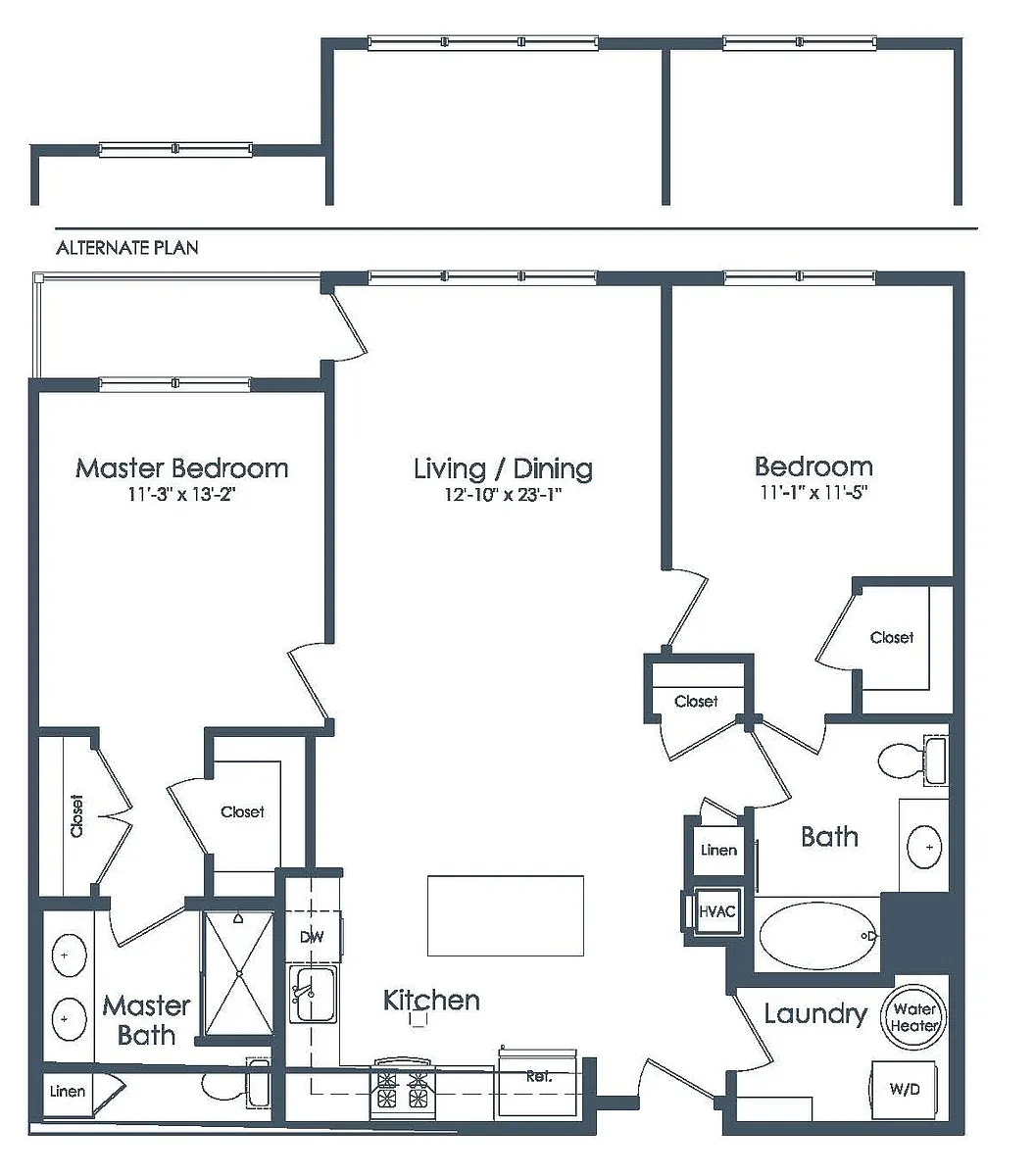 Floor plan B7