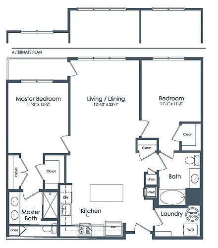Floor plan B7