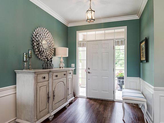Inviting entryway.