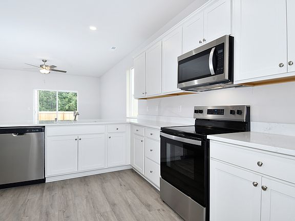 Each kitchen comes with stainless steel, upgraded appliances included.