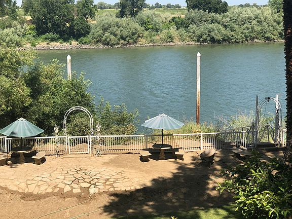 Water front patio