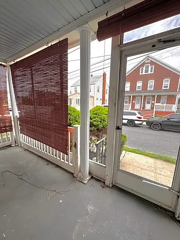 Enclosed porch