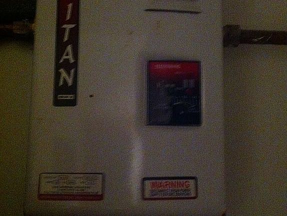 Instant hot water heater.