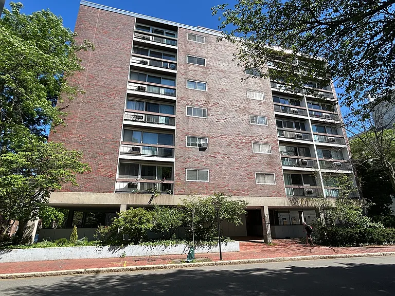 Street View of building, unit is on second floor