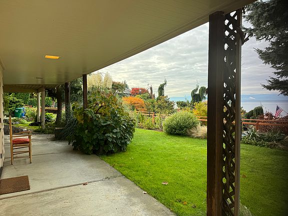 Patio with view