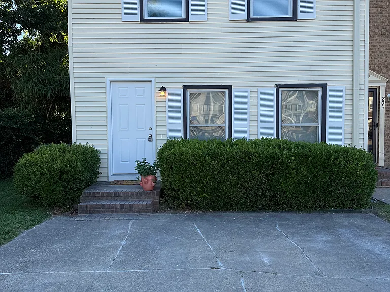 Front of the house