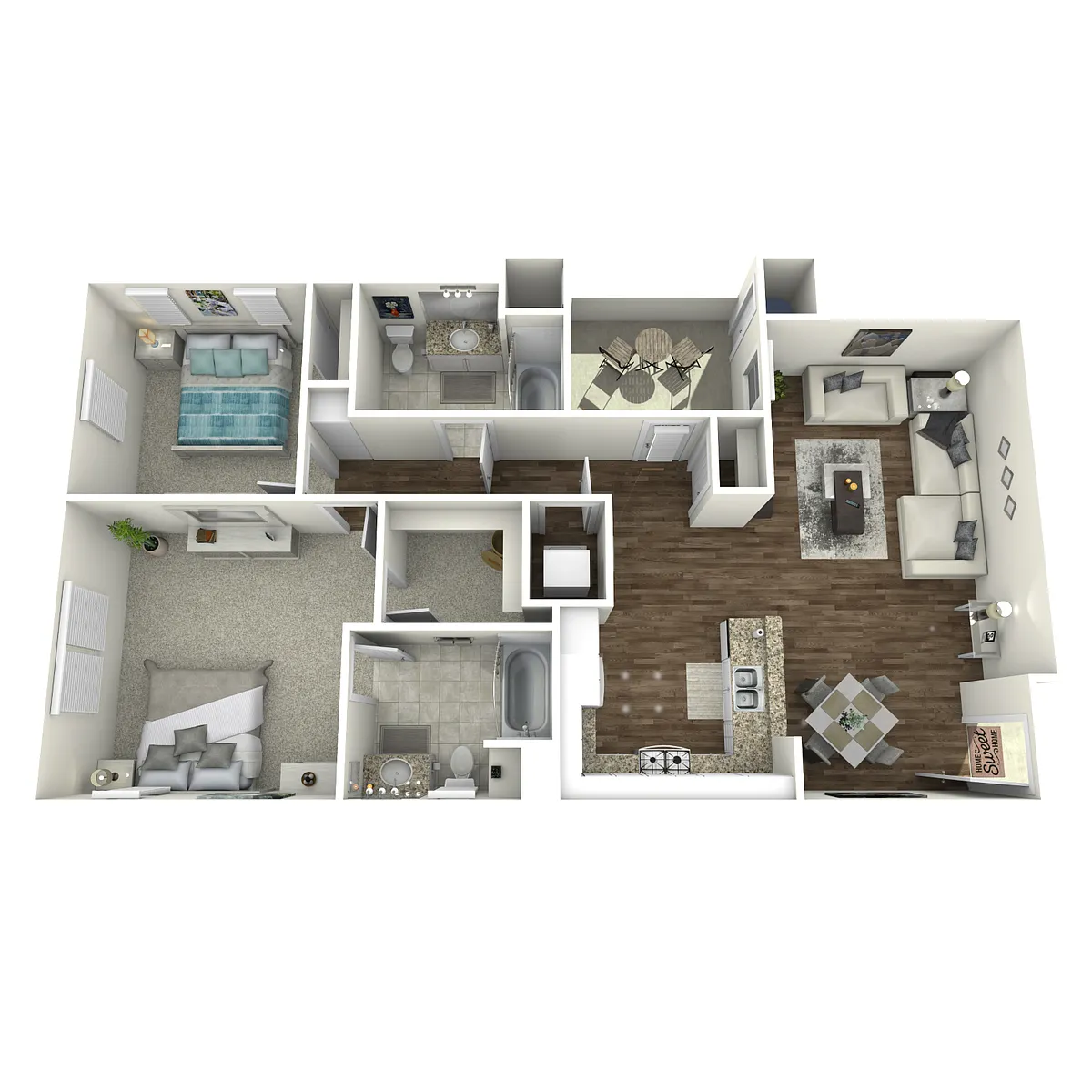 Floor plan The Mirada