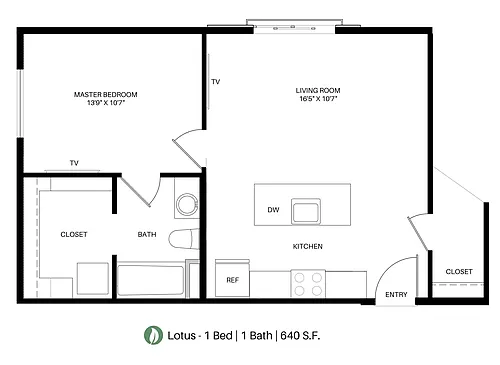 Floor plan Lotus