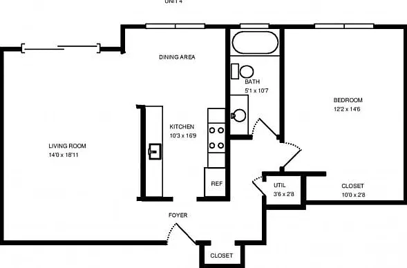 One Bedroom One Bath One Bedroom One Bath