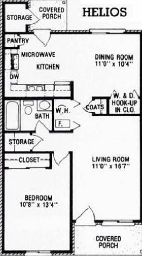 721 sq. feet