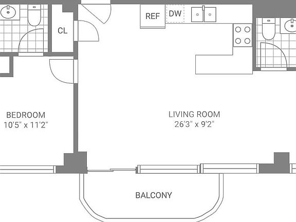 2nd image of 189 Bridge St APT 14C