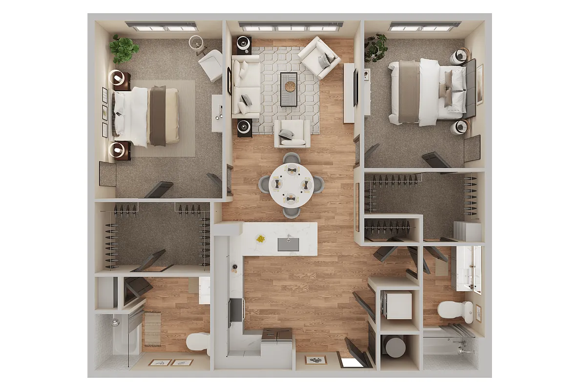 Floor plan B1W