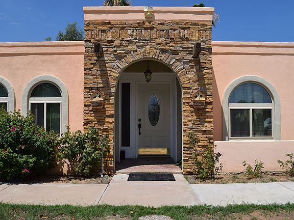 Stone front entry