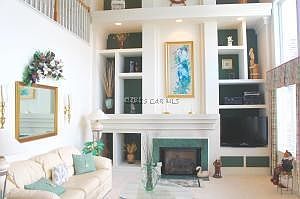 Living room with Fireplace view 2