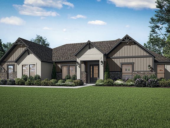 The Mantle is a gorgeous single-story home at Spicewood Trails