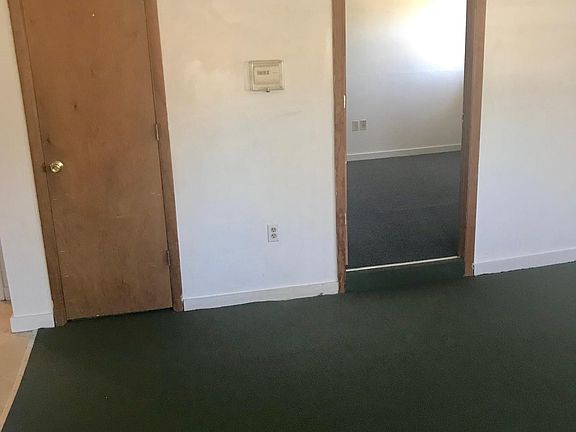 View of bedroom 1 from living room 