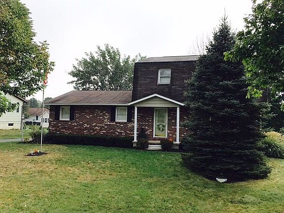 front with trees