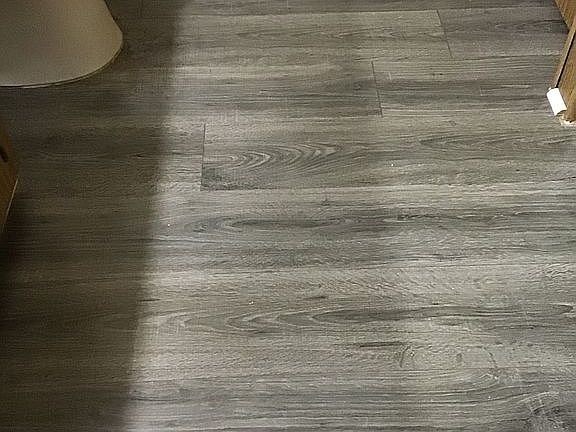 New toilets and floors