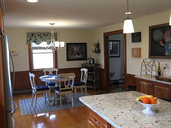 Open kitchen/dining.