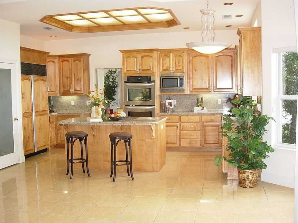 Open, updated kitchen