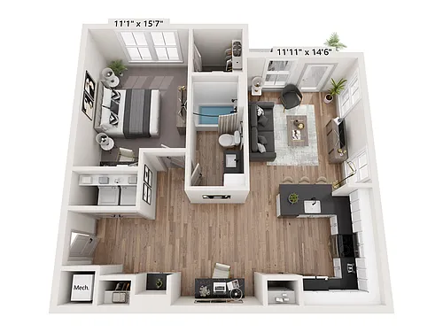 Floor plan A1