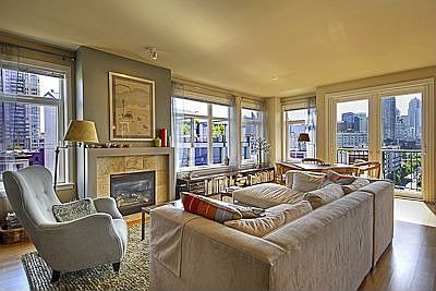 corner condo with great light and views!