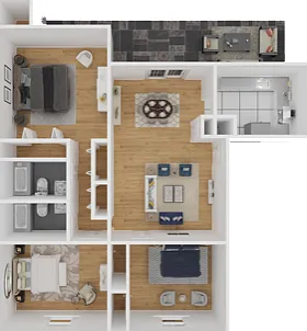 Oasis Club Apartments — Photo 67