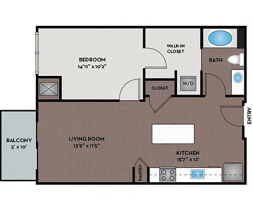 Floor plan Metro IV