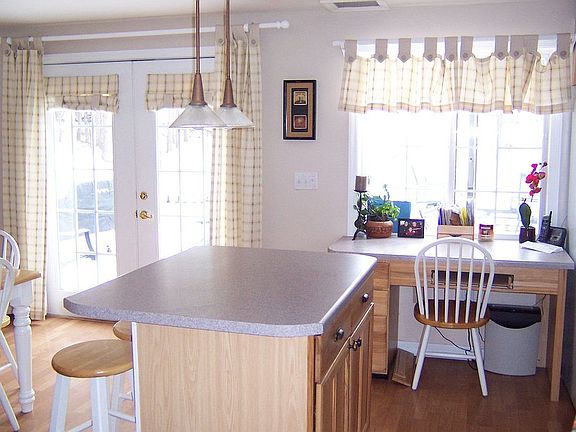 Kitchen with family room