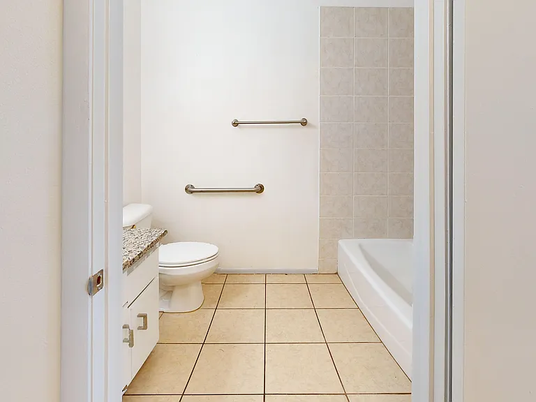Bright and modern bathroom