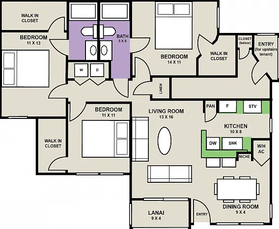 The Willet with Garage 3 Bed/2 Bath The Willet with Garage 3 Bed/2 Bath