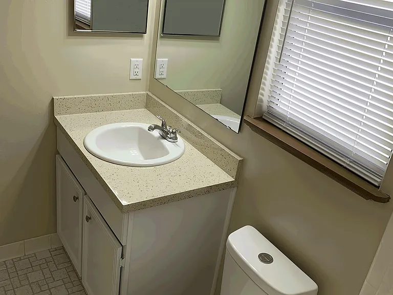 Master bathroom.