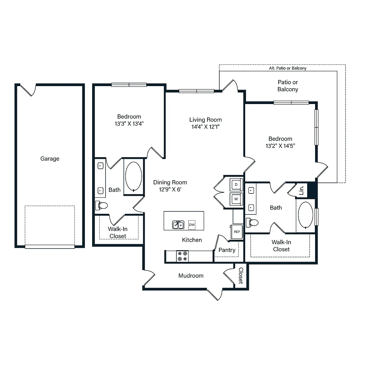 Floor plan B6g