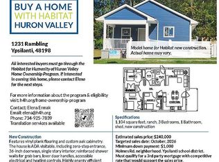 1231 Rambling Rd, Ypsilanti, MI 48198