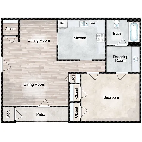 Floor plan The Juniper