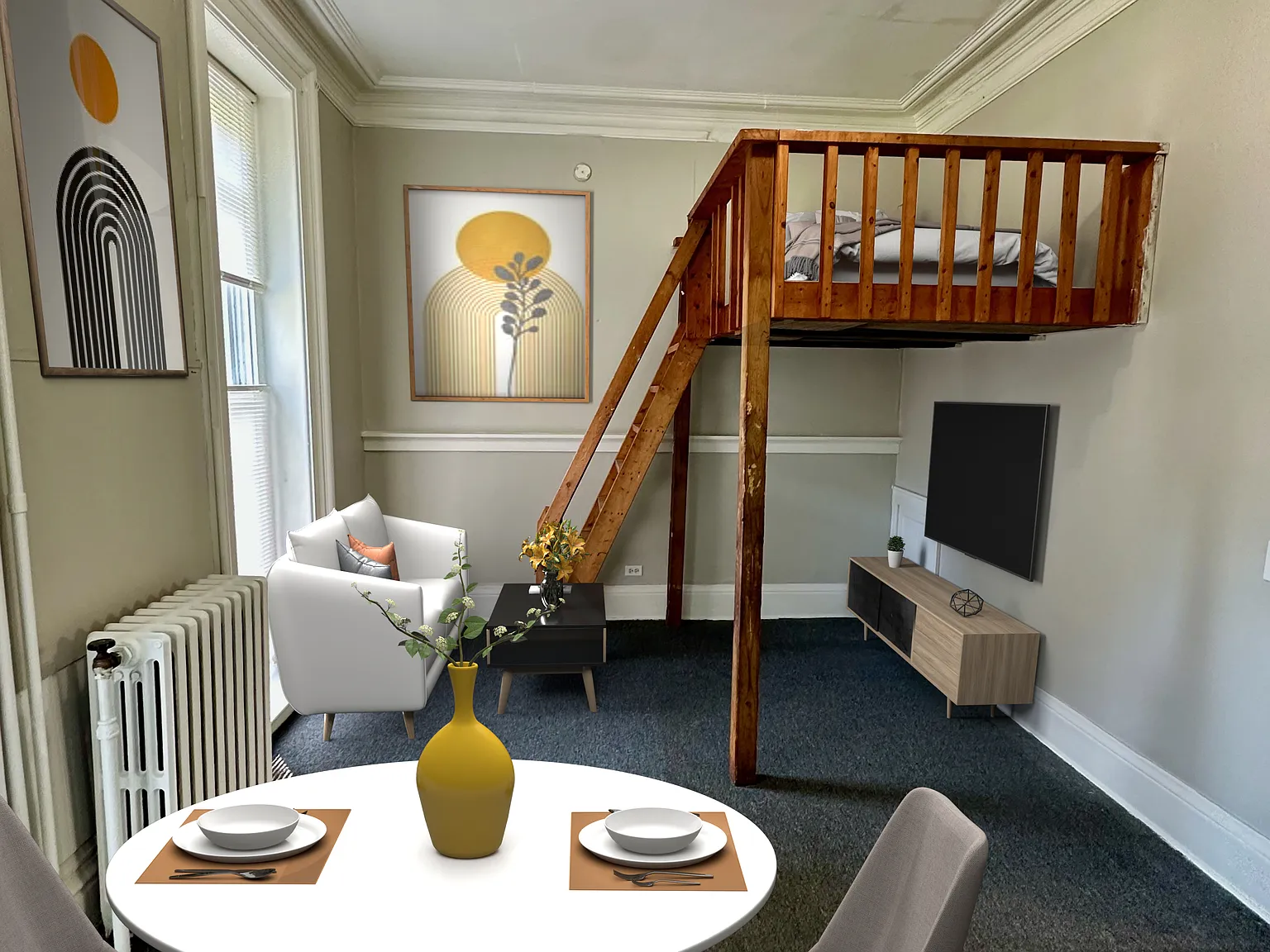 Studio, 350 sqft, $725 — Photo 1