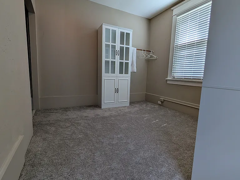 Walk-in closet.