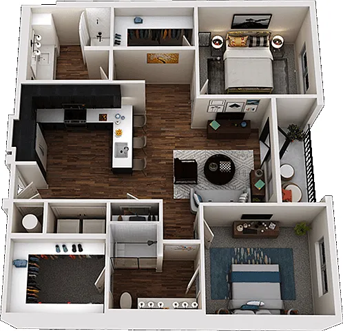 Floor plan B6F