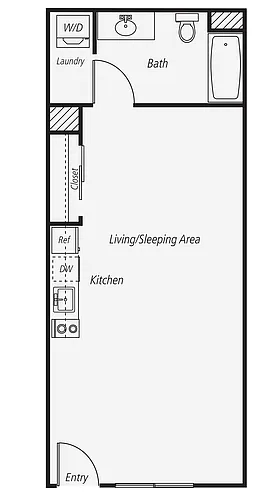 Floor plan s-adu