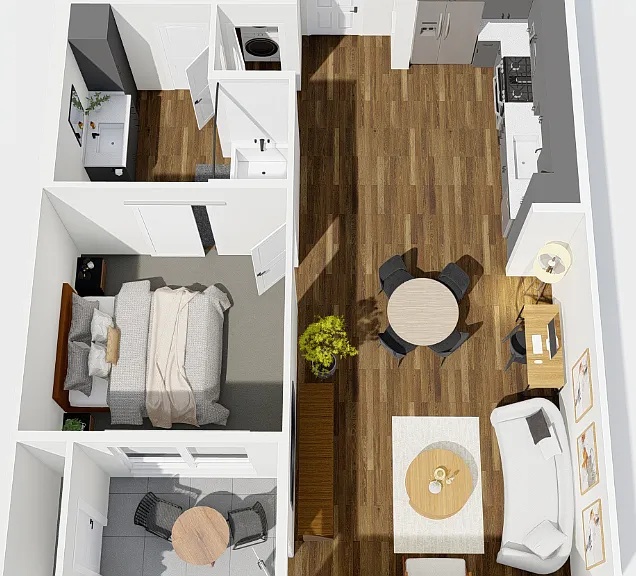 A1 Floorplan Diagram