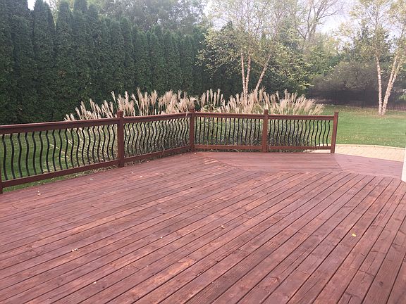 Back deck/yard