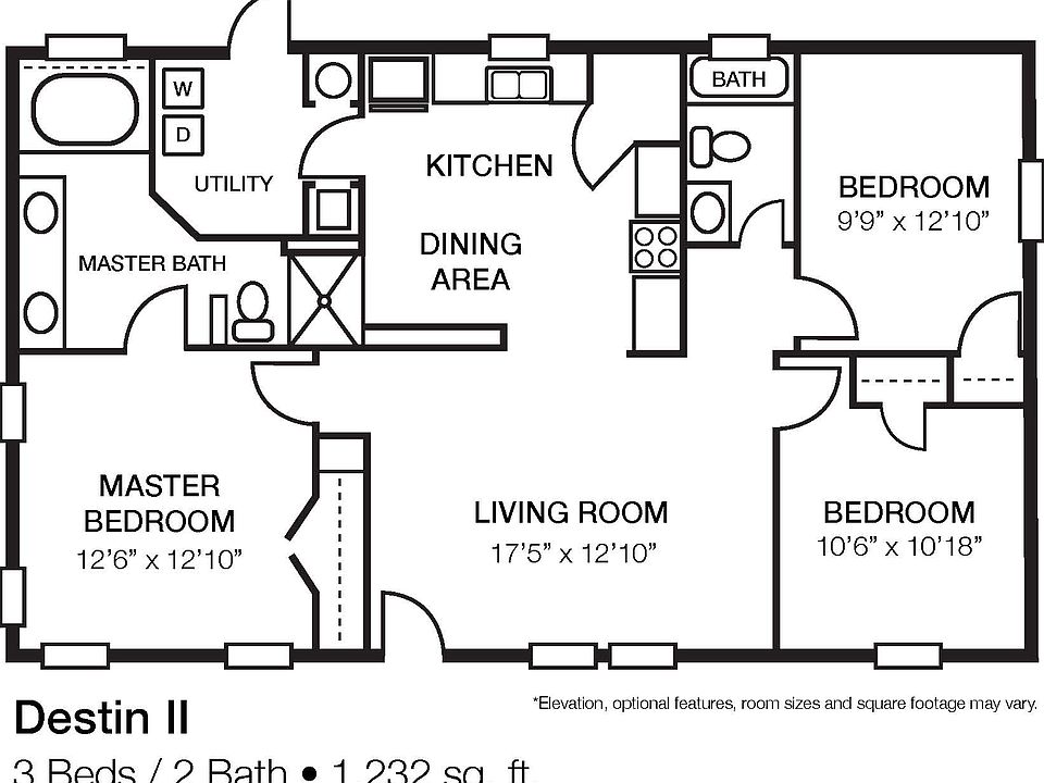 Destin VOG Plan, Island Vista Estates, North Fort Myers, FL 33903