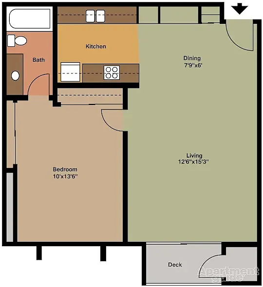 Floor plan Alpiner
