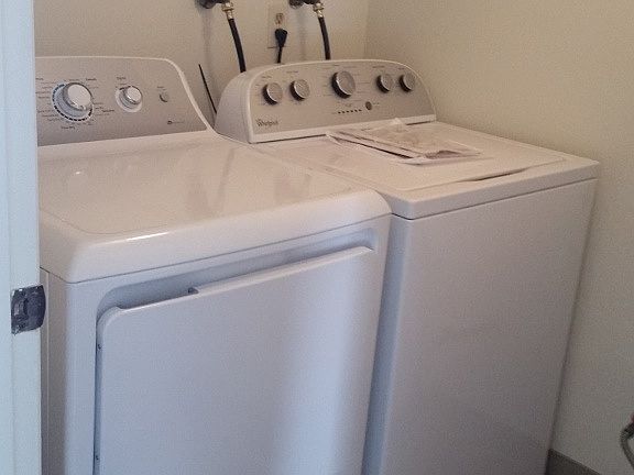 Laundry w/ New Washer & Dryer