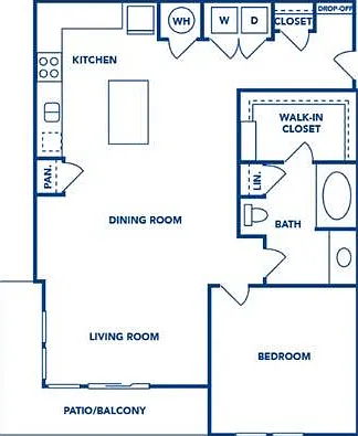 1 Bedroom | 1 Bath | 814 SF 1 Bedroom | 1 Bath | 814 SF