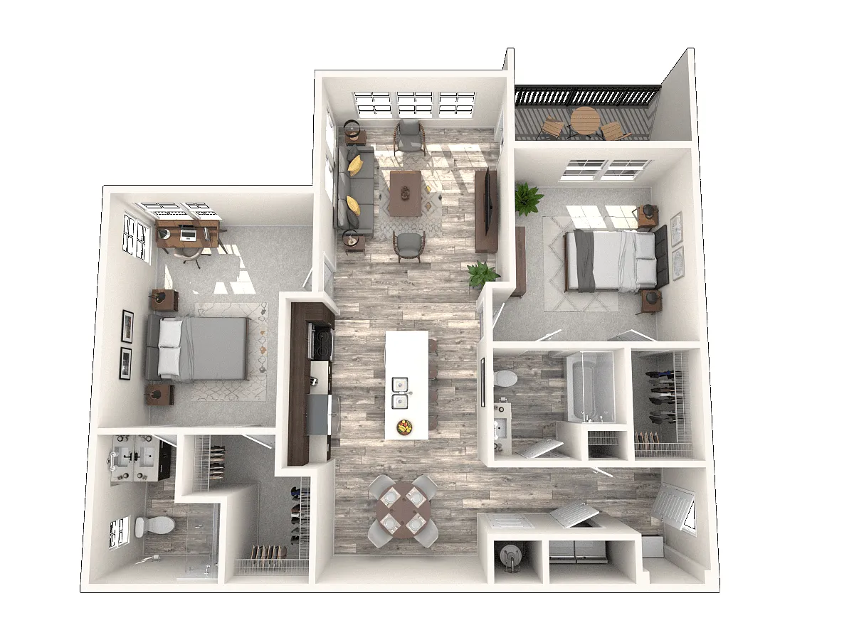 Floor plan B2